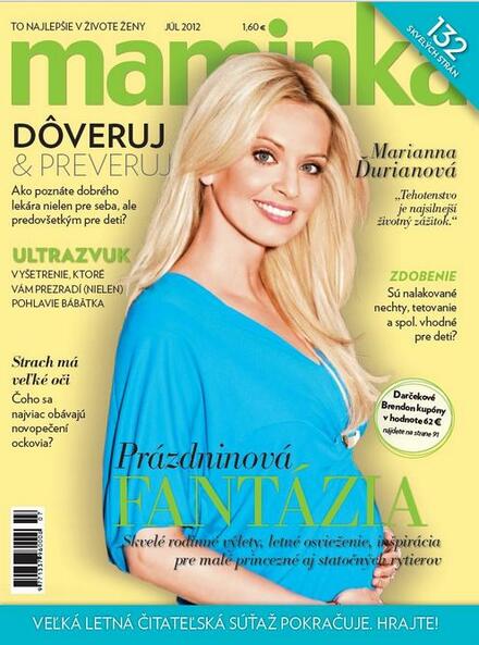 Ročné predplatné časopisu MAMINKA
