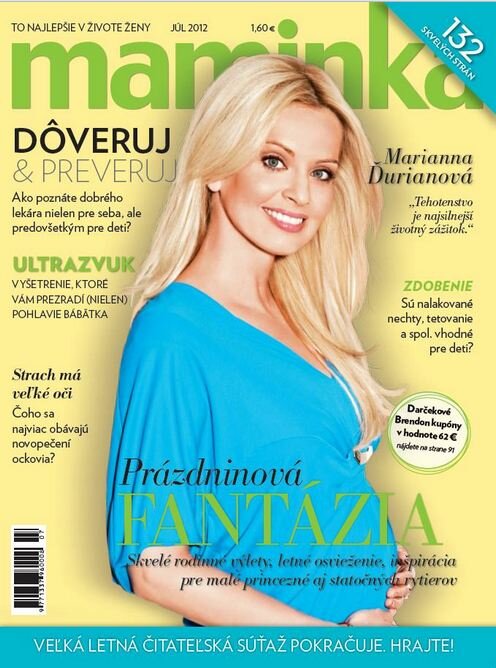 Ročné predplatné časopisu MAMINKA