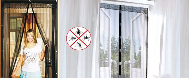 Magnetická sieťka proti hmyzu Magic Mesh