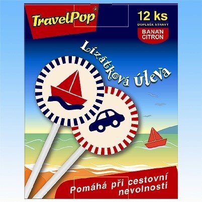Opaľovacie mlieko pre deti a lízanky proti nevoľnosti