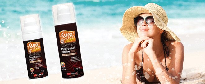 Opaľovacie mlieko s SPF 30
