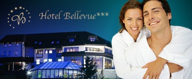 103 eur za 3-dňový wellness pobyt pre DVOCH v hoteli BELLEVUE*** pri Bardejove