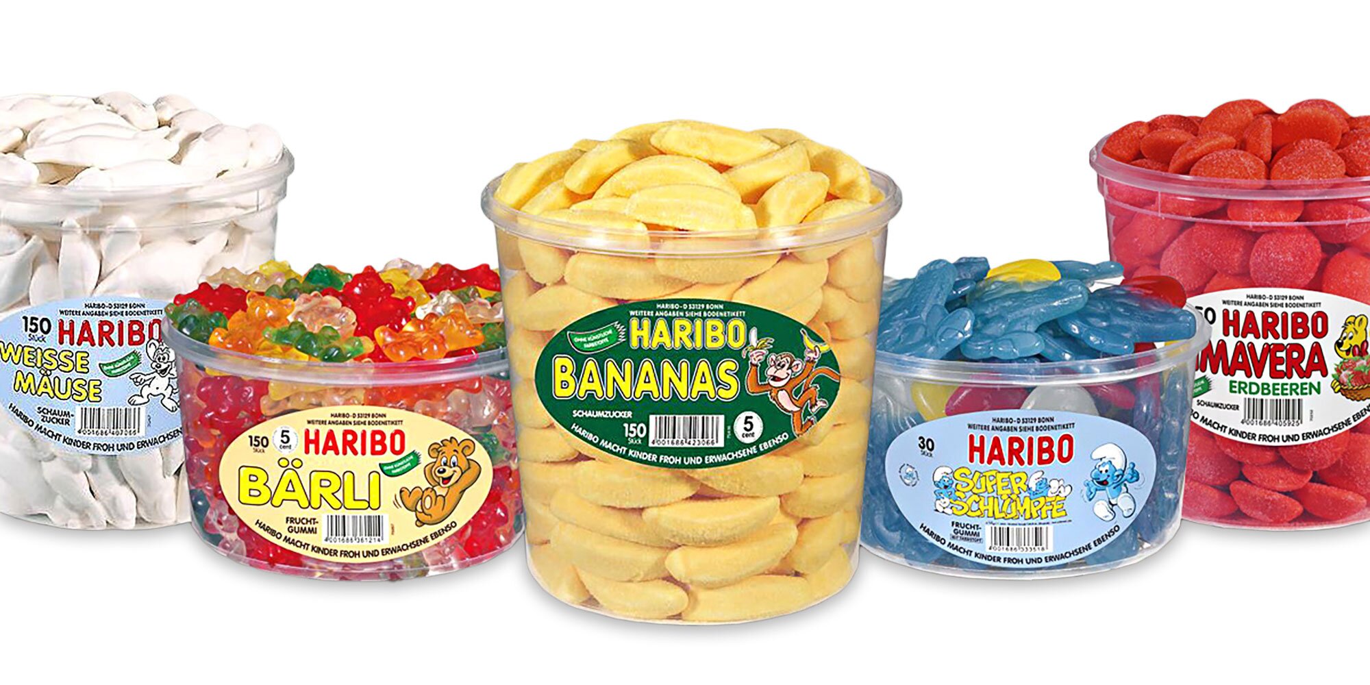 Haribo банановые