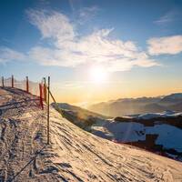 Monte Bondone - lyžovanie s výhľadom na Brentské Dolomity