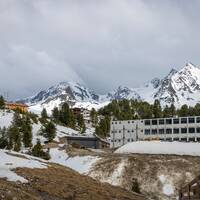 Lyžiarske stredisko Kühtai v Stubaiských Alpách