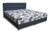 Čalúnená posteľ Nikola s polyuretánovým matracom / šírka 160 cm/ poťah látka