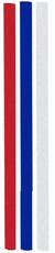 3 ks Športová protišmyková čelenka (biela, modrá, červená)