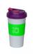 450 ml Prenosný pohár ToGo | Sivá / zelená / fialová