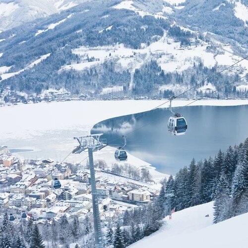 Zell am See a Kaprun – ski areály v okolí