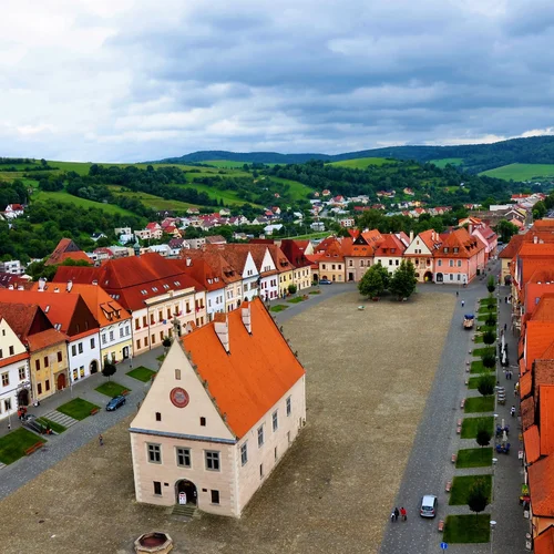 Radničné námestie v Bardejove