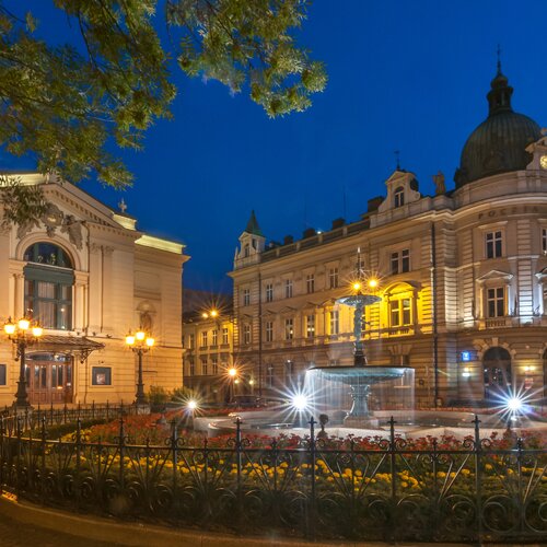 "Malá Viedeň" v Bielsko-Biała