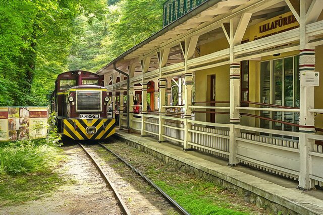 Lesná železnička - Lillafüred - Miskolc