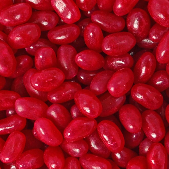 1000 g Žuvacie cukríky Jelly Beans (čerešňa)