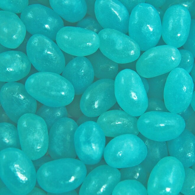 1000 g Žuvacie cukríky Jelly Beans (čučoriedka)