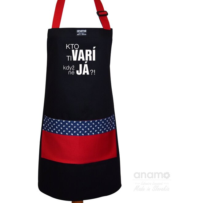 Dámska zástera "Kto ti varí když ne já?!"