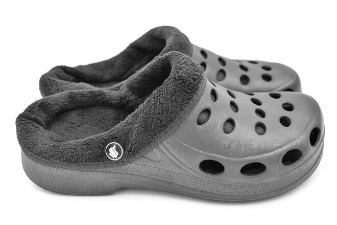 Pánske zateplené dierované Clogs FLAMEshoes