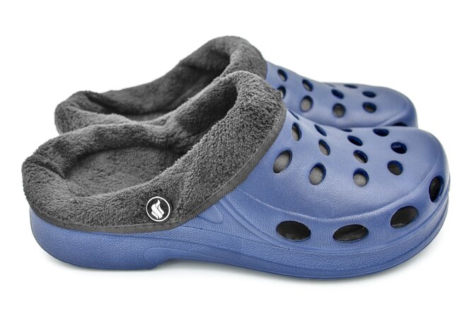 Pánske zateplené dierované Clogs FLAMEshoes