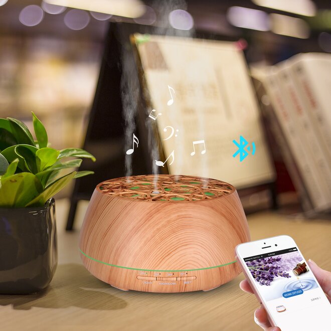 400 ml Difúzer Slack Wifi - Svetlý + Éterický olejček