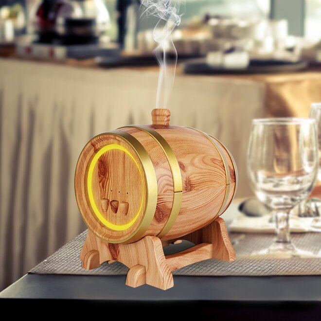 350 ml Difúzer Barrel - Svetlý + Éterický olejček
