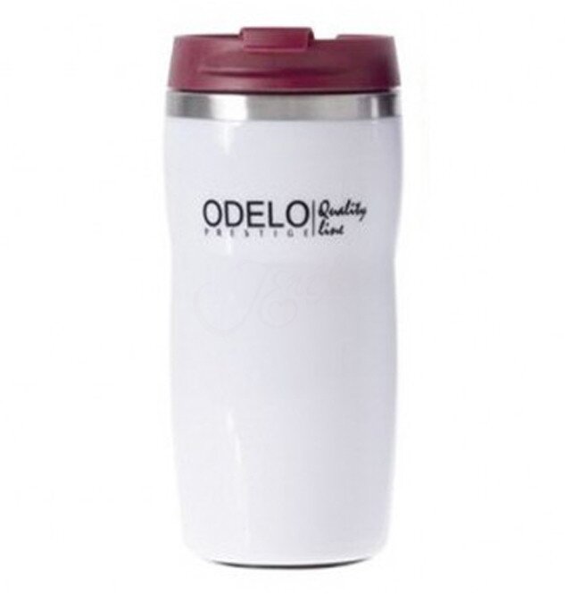 0,28 l Termohrnček ODELO OD1447 (biela + bordová)