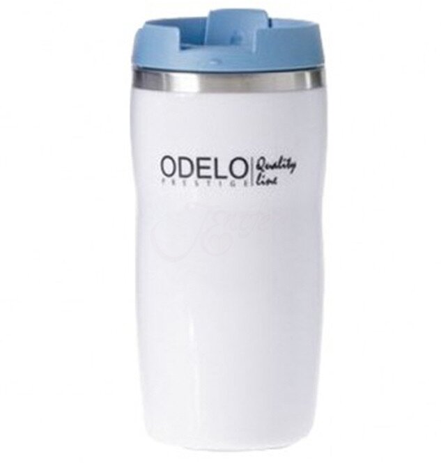 0,28 l Termohrnček ODELO OD1447 (biela + modrá)
