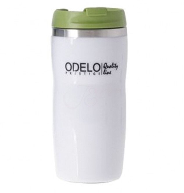 0,28 l Termohrnček ODELO OD1447 (biela + zelená)