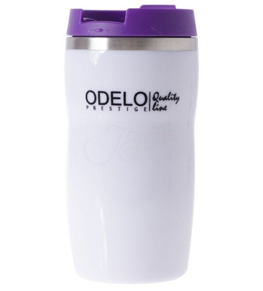 0,28 l Termohrnček ODELO OD1447 (biela + fialová)