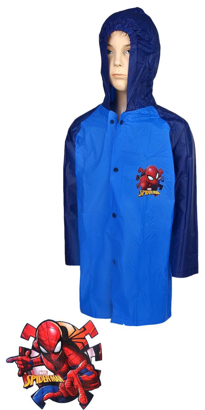 Chlapčenský pršiplášť - Spiderman