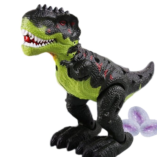 Dinosaurus Tyranosaurus (zelený + čierny)