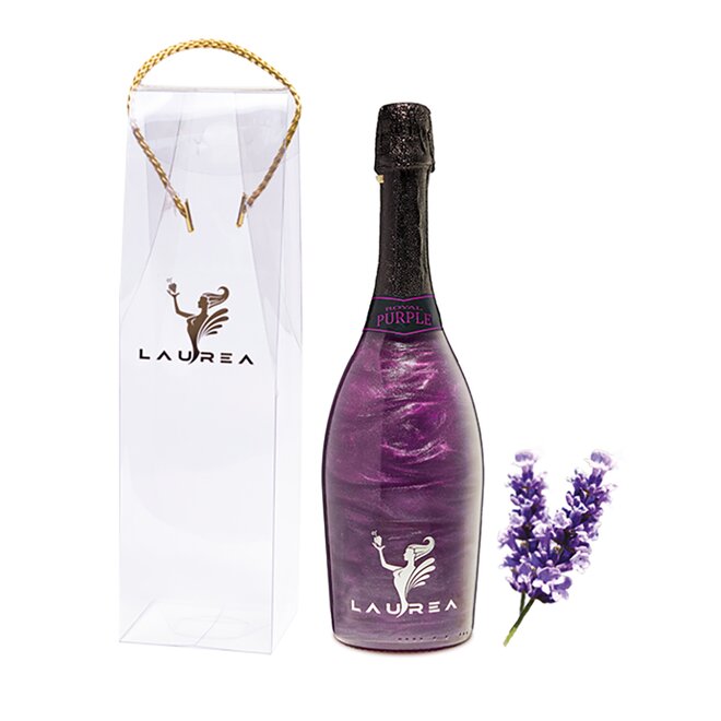 Nápoj na báze vína s perleťou Magic Royal Wine (Royal Purple / príchuť levanduľa)