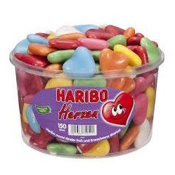 1200 g Herzen v cukrovej poleve