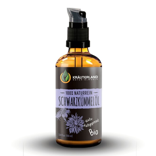 BIO kozmetický olej z čiernej rasce (100 ml)