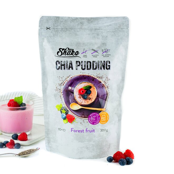 300 g Chia puding (10 jedál / príchuť LESNÉ PLODY)
