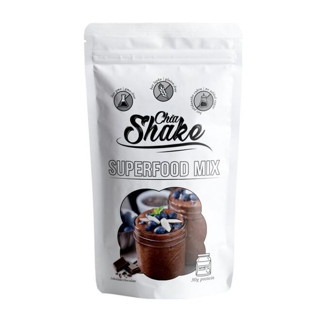 1200 g Potravina pre zvláštnu výživu Chia Shake Optimal (40 jedál / ČOKOLÁDA)