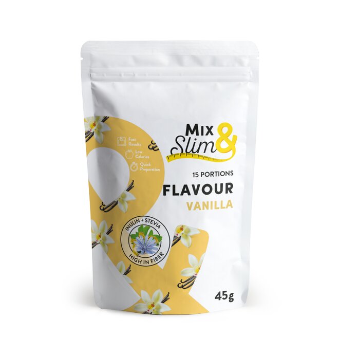 45 g Príchuť Mix & Slim - vanilka (15 dávok)
