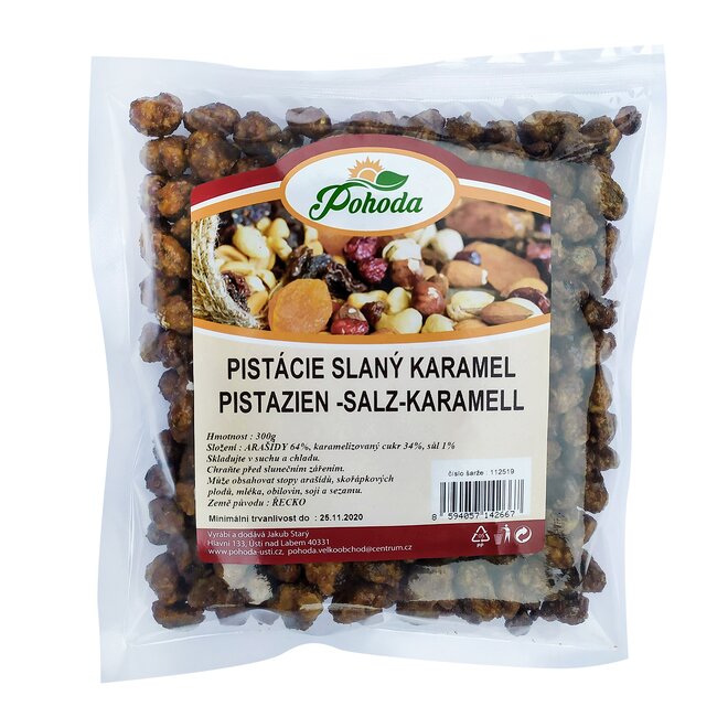 300 g Pistácie - slaný karamel