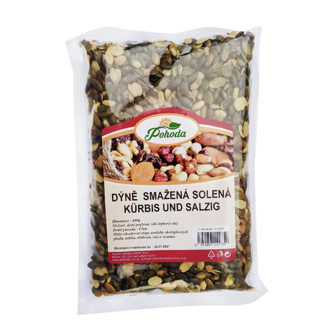 400 g Tekvica - smažená solená