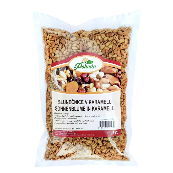 500 g Slnečnica v karameli