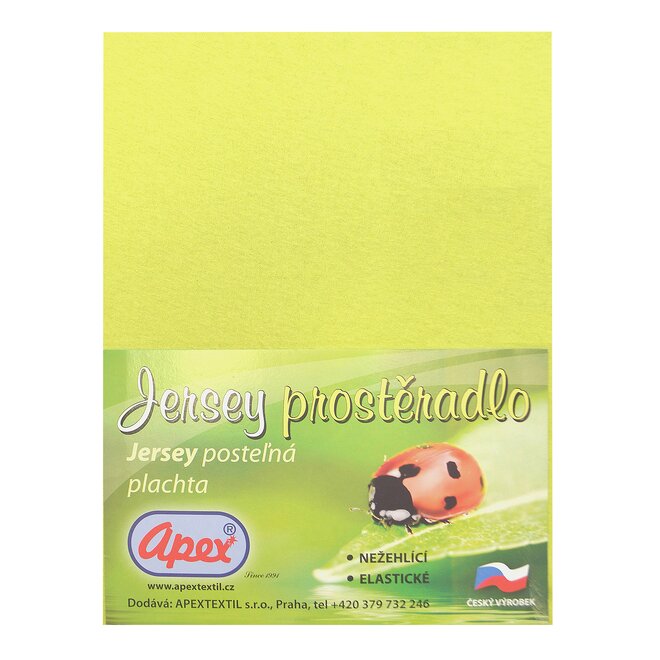 Bavlnená jersey plachta