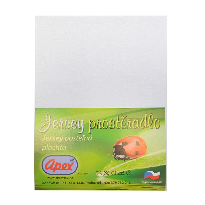 Bavlnená jersey plachta