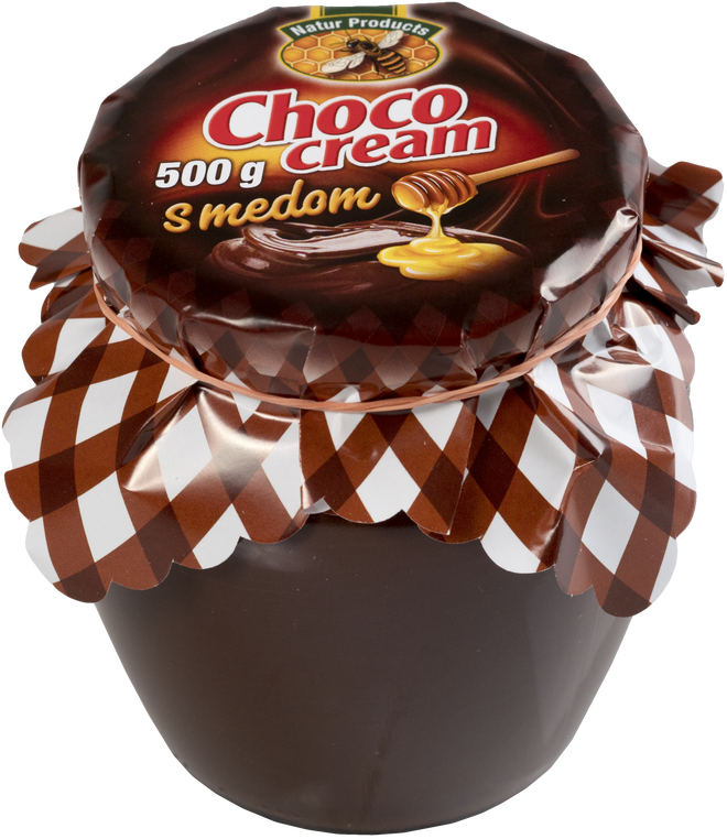 500 g Kakaovo-lieskovooriešková nátierka s medom