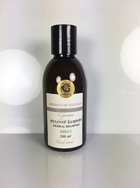 200 ml Bylinný šampón (breza)