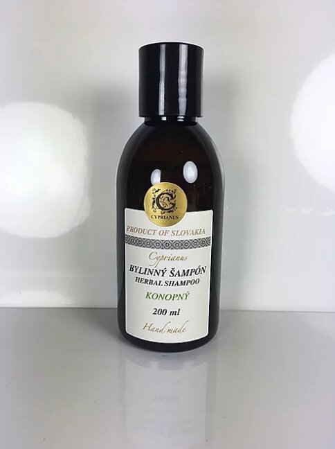 200 ml Bylinný šampón (konope)
