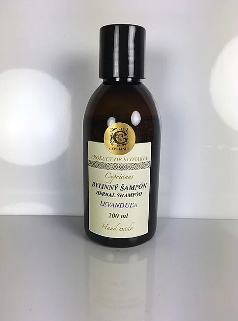 200 ml Bylinný šampón (levanduľa)