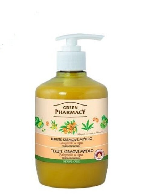 460 ml Tekuté mydlo Green Pharmacy (rakytník a lipa)