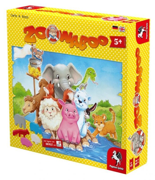 Spoločenská hra ZooWaboo (zvieratká na palubu)