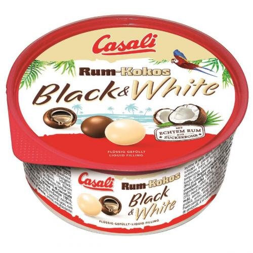 Casali guľôčky Rum-Kokos, Black & White, 300 g