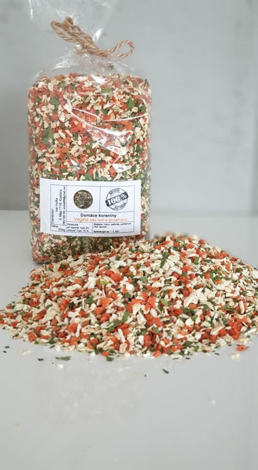 250 g Domáca vegeta bez soli / jemná
