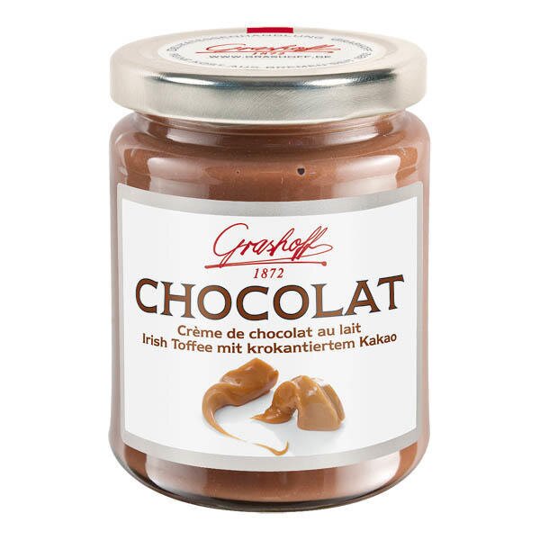 250 g Mliečny čokoládový krém (irský karamel+kakaové chrumky)