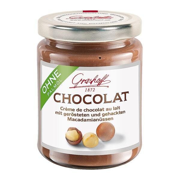 250 g Mliečny čokoládový krém (pražené makadamiové oriešky)